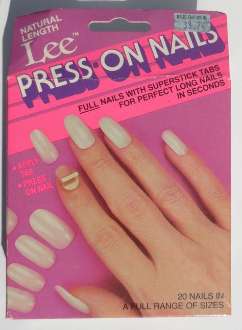 The focus, for a while, of one obsessed little girl... Lee Press On Nails, Loves Baby Soft, Nail Diamond, Prom Nails Red, Prom Nails Silver, Red Video, 1980s Childhood, 80s Girl, Michael Johnson