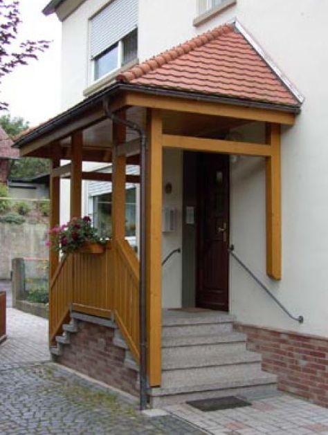 Pergola Over Front Door Entrance Porch Ideas, Natural Patio, Small Portico Entry, Canopy Over Bed, Pvc Canopy, Deck Canopy, Canopy Architecture, Canopy Bedroom, Backyard Canopy