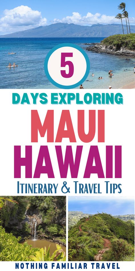 Maui Hawaii Itinerary Family Trip To Maui, Best Beaches In Maui Hawaii, Things To Do In Wailea Maui, Maui Itinerary 5 Days, Best Island To Visit In Hawaii, Lahaina Maui Hawaii Things To Do In, Maui Things To Do, Things To Do In Maui Hawaii, Maui Hawaii Things To Do In