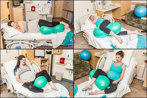 45 cm - the best size peanut ball for labor this really helps had one for my last labor Posterior Baby, Peanut Balls, Birthing Suite, Labor Positions, Peanut Ball, Doula Training, Labor Delivery Nursing, Pregnancy Labor, Hospital Birth