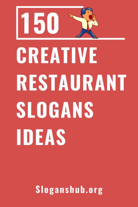 150 Creative Restaurant Slogans Ideas #slogans #taglines  #restaurantslogans Healthy Food Slogans, Pizza Slogans, Healthy Eating Slogans, Restaurant Quotes, Restaurant Logos, Healthy Restaurant Food, Food Quotes Funny, Restaurant Advertising, Creative Restaurant