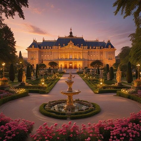 Castle Home Interior, Palaces Exterior, Victorian Castle Exterior, Gothic Chateau, Royal Palace Exterior, Royal Palace Aesthetic, Mansion Old Money, Mansion England, Mansion With Garden