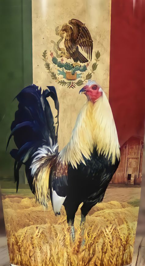 Rooster Wallpaper, Aztec Tattoos Sleeve, Rooster Tattoo, Bald Eagle Art, Dinosaur Sketch, Latino Art, Fancy Chickens, Rooster Painting, Chicano Style Tattoo