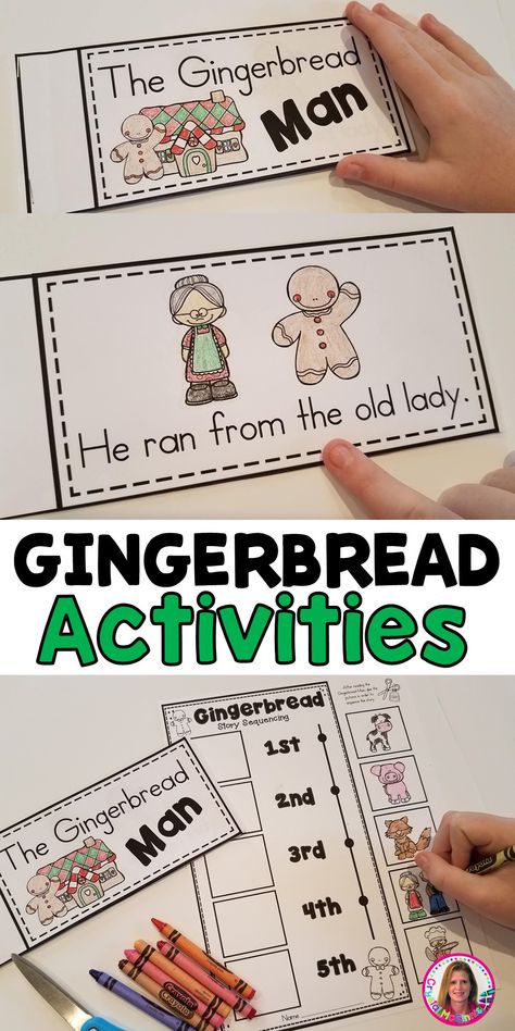 Gingerbreadman Ideas, Gingerbread Man Characters, Ginger Bread Activities, Gingerbreadman Preschool Activities, Preschool Gingerbread Man Activities, Gingerbread Man Story Activities Preschool, Gingerbread Man Kindergarten Activities, Ginger Bread Man Activities, Gingerbread Activities For Kids