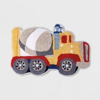 Kids' Bath Rugs : Target Cement Truck, Twin Comforter Sets, Train Truck, Linen Store, Twin Comforter, Pillow Top Mattress, Bed In A Bag, Big Boy Room, Kids Bath