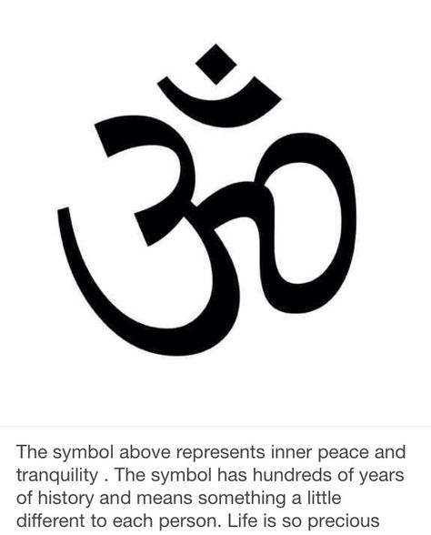 inner peace and tranquility. Inner Peace Symbol Tattoo, Inner Peace Symbol, Tranquility Tattoo, Inner Peace Tattoo, Aum Sign, Peace Tattoos, Feng Shui Symbols, Buddhist Symbols, Om Symbol