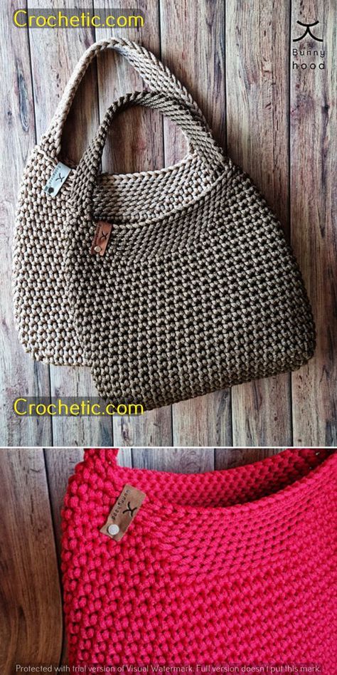 Crochet handbags patterns