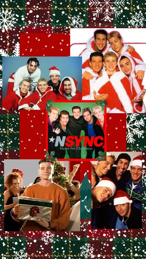 *NSYNC Christmas wallpaper#jcchasez #nsync #justintimberlake #joeyfatone #lancebass #chriskirkpatrick #christmas #christmasaesthetic Joey Fatone, Annette Funicello, Backstreet Boys, Boys Christmas, Justin Timberlake, Christmas Aesthetic, Christmas Wallpaper, Your Aesthetic, Connect With People