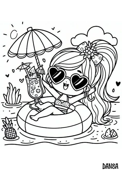 Looking for coloring inspiration? Click the link above to explore amazing coloring pages and unleash your creativity! 😍😾 Girl Coloring Pages For Kids, Summer Coloring Pages Free Printable, Girls Coloring Pages, Pikachu Coloring Page, Kids Printable Coloring Pages, Free Printable Coloring Sheets, Disney Princess Coloring Pages, Barbie Coloring, Barbie Coloring Pages