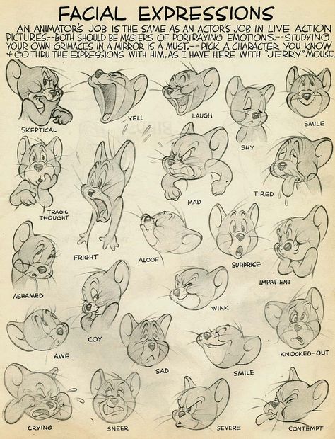 How to draw facial expressions 1940s Cartoons Style, 1930s Cartoons, Principles Of Animation, Expression Sheet, Old Cartoon Characters, Cartoon Expression, Character Model Sheet, Karakter Disney, Animation Sketches