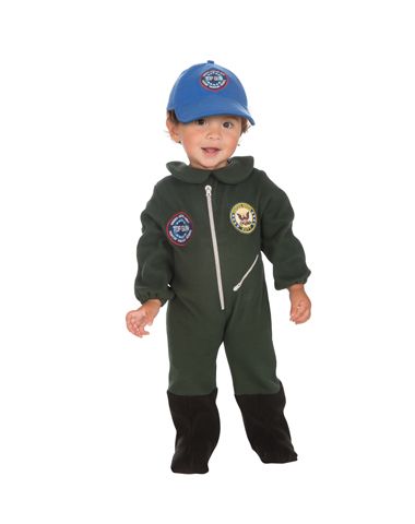 Top Gun Infant Flight Suit... Maverick's FIRST Halloween Costume.  Yep, I did! Maverick Costume, Best Toddler Costumes, Best Toddler Halloween Costumes, Baby Halloween Costumes Newborn, Flight Attendant Costume, Best Diy Halloween Costumes, Toddler Boy Halloween Costumes, Halloween Costumes For Boys, First Halloween Costumes