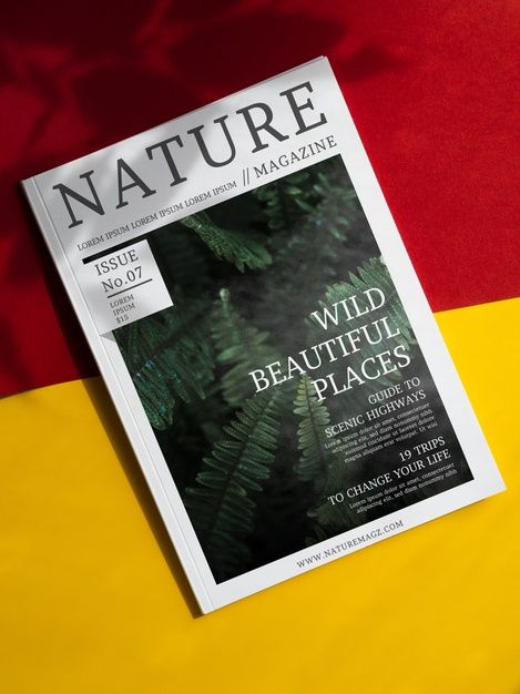 Ebook Front Cover Design, Book Magazine Cover, Landscape Magazine Cover, Magazine Front Cover Design, Nature Magazine Cover, Environmental Magazine, Magazine Page Layouts, Landscape Magazine, Party Design Poster