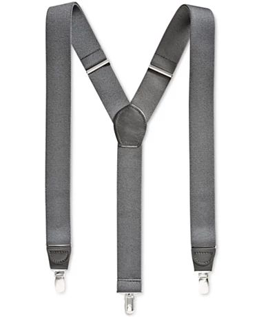 Suspenders Men Fashion, Mens Suspenders, Grey Suspenders, Macy Gray, Suspenders Men, Club Room, Well Groomed Men, Mens Cologne, Groom And Groomsmen