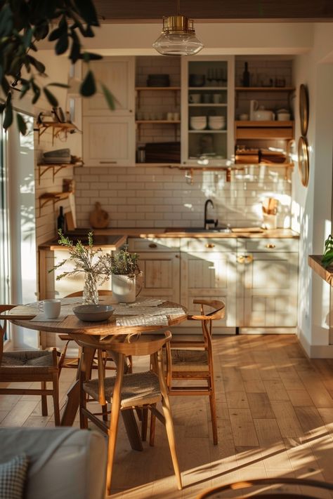 Add a touch of charm to your tiny kitchen with cottage kitchen inspirations that blend retro and vintage elements. 🏡🌟 Old House Furniture, Tiny Homes Decor, Cottage Kitchen Garden, Tiny Cottage Interior Design, Cottage Aesthetic Apartment, Small Home Decor Inspiration, Cottage Inspired Homes, Deco Retro Vintage, Small Kitchen Vintage