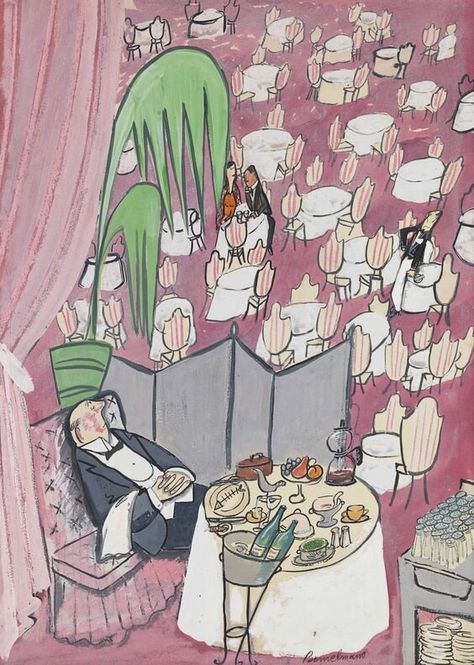 Madeline Book, Ludwig Bemelmans, Palm Court, Kids Book, Book Illustrations, The Plaza, An Article, Freelance Illustrator, The Palm