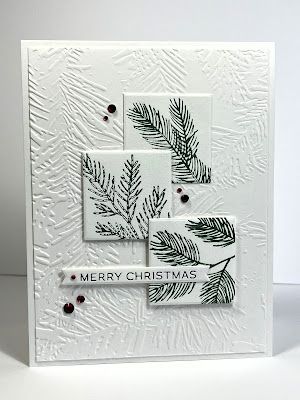 Rubber Stamped Christmas Cards Ideas, Gina K Wreath Builder Card Ideas, Clean Simple Christmas Cards, Stamped Christmas Cards Ideas, Stampin Up White Christmas Cards, Winter Handmade Cards, Stamp Up Cards Ideas, Cas Christmas Cards Handmade, Simple Homemade Cards