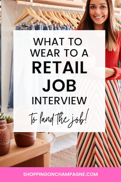 Did you know there are a few easy tips you need to know to land a retail job? If you're a teenager that wants a job in fashion, then you're going to want to know what to wear to ace the interview and land the job!