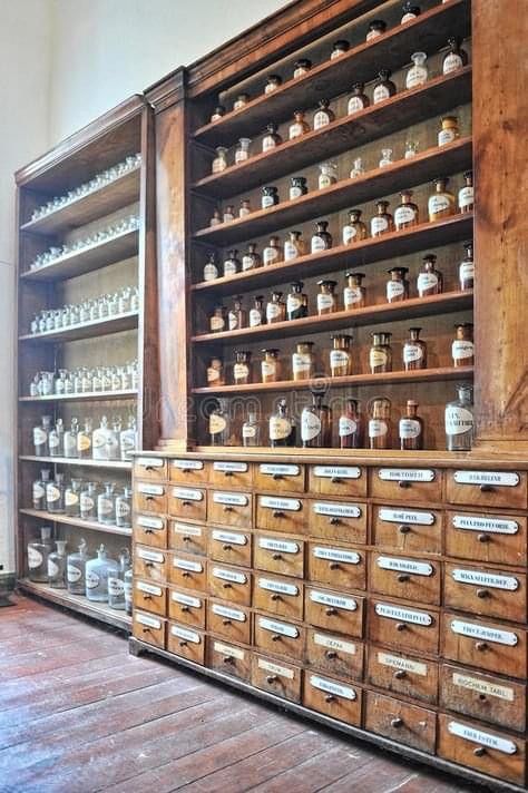 Oddity Shop Aesthetic, Old Pharmacy Aesthetic, Prescription Aesthetic, Vintage Pharmacy Aesthetic, Cellar Pantry, Apothecary Business, Pharmacy Aesthetic, Herbal Pharmacy, Victorian Apothecary