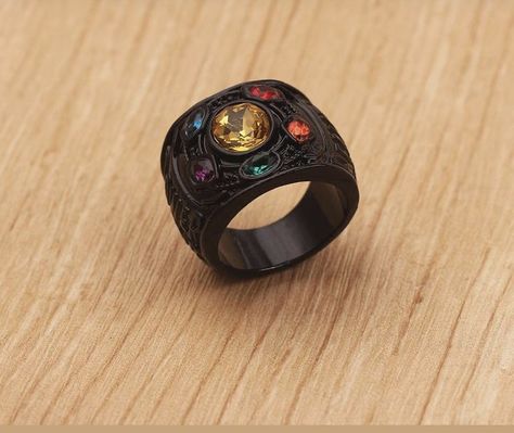 Destiny Art, Gold Bar Pendant, Infinity Stones, The Infinity Gauntlet, Cool Rings For Men, Infinity Gauntlet, Angel Ring, King Ring, One Finger