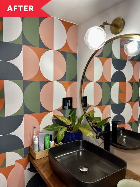 Retro tile bathroom