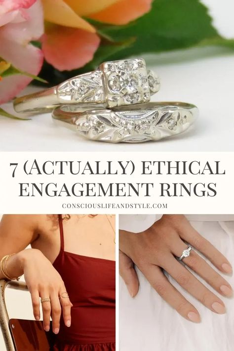 7 (Actually!) Ethical Lab-Grown Diamond Engagement Rings Ugly Engagement Rings, Engagement Rings Canada, Lab Created Diamond Rings Engagement, Lab Created Diamond Rings, Ethical Engagement Ring, Engagement Rings And Wedding Bands, Cheap Engagement Rings, Sustainable Brands, Engagement Rings Affordable