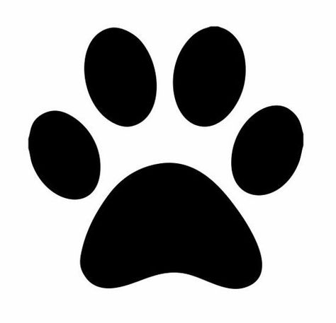 Paw Print Clip Art, Paw Print Decorations, Xray Markers, Paw Print Decal, Foot Print, Print Decor, Dog Paw Print, Print Decals, Vinyl Colors