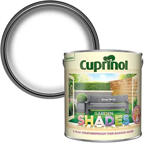 Amazon.co.uk : cuprinol fence paint Cuprinol Olive Garden, Cuprinol Willow, Cuprinol Silver Birch, Terracotta Brick, Cuprinol Garden Shades, Willow Garden, Garden Wood, Wood Paint, Silver Birch