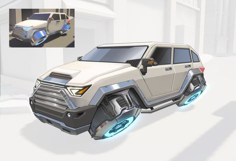 Overwatch Concept Art, Overwatch Concept, Futuristic Cars Concept, Hover Car, Future Concept Cars, Flying Vehicles, Car Concept, Futuristic Motorcycle, Flying Car