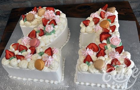 Floral and Strawberries 21st Birthday Cake 21st Birthday Cake With Strawberries, 21st Birthday Cake Numbers, 21st Birthday Sheet Cake, Number 21 Birthday Cake, Sheet Cake With Strawberries, 21 Cake Ideas 21st Birthday, 21 Number Cake, 21 Years Birthday Cake, Number 21 Cake