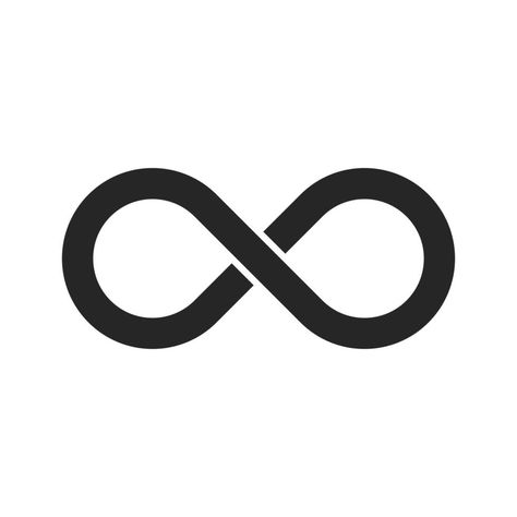 Infinite Logo, Symbol Logo, Infinity Symbol, The Infinity, 로고 디자인, Logo Design Inspiration, Vector Art, White Background, Medicine