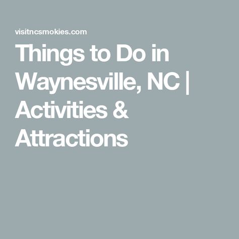 Things to Do in Waynesville, NC | Activities & Attractions Waynesville North Carolina, Lake Junaluska, Waynesville Nc, Rv Parks And Campgrounds, Country Clubs, North Carolina Mountains, Farm Tour, Family Friendly Activities, Hotel Motel