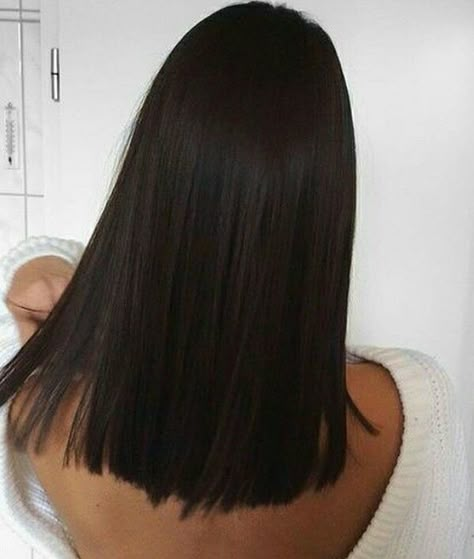 Dark Brown Hair Straight Medium, Short Dark Brown Hair Straight, Dark Brown Hair Straight, Mid Length Haircut Straight, Dark Brown Hair Aesthetic, Straight Dark Brown Hair, Dark Brown Straight Hair, Braided Faux Hawk, Medium Straight Hair