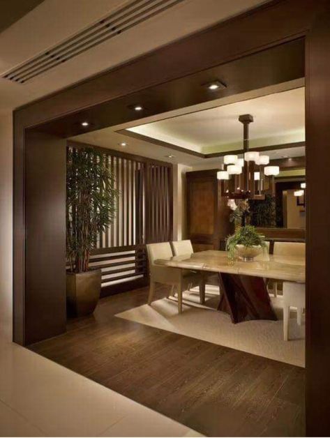 Best Home Interior Design, Dining Room Contemporary, Ceiling Design Living Room, Living Room Partition Design, Luxury Dining Room, Living Room Design Decor, Luxury Homes Interior, Design Living Room, House Interior Decor