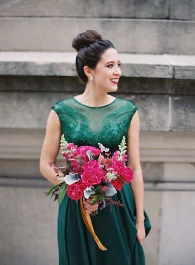 Autumn Inspiration: A Luxury Jewel Wedding Theme Jewel Tone Wedding Theme, Jewel Tone Bridesmaid, Weddings Green, Jewel Toned Wedding, Emerald Green Wedding, Green Weddings, Emerald Bridesmaid Dresses, February Wedding, Bridesmaids Gowns