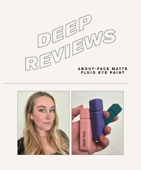 Reviewed: About-Face Matte Fluid Eye Paint | Who What Wear About Face Matte Fluid Eye Paint, Matte Fluid Eye Paint, My Everyday Makeup, Daily Makeup Routine, 80s Vibes, Graphic Liner, Shadow Sticks, Angled Brush, Eye Painting