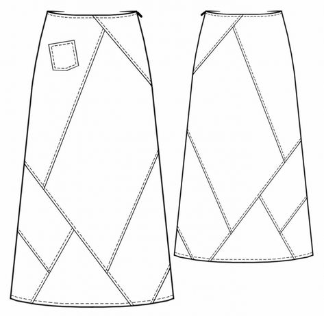 Patchwork Skirt Pattern, Long Skirt Sewing Pattern, Cosplay Tricks, Skirt Pattern Free, Quilted Clothing, Patchwork Inspiration, Women Inspiration, Make Your Own Clothes, Diy Skirt