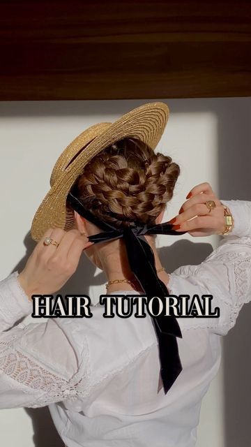 Short Vintage Hairstyles, Vintage Hairstyles For Long Hair, Paris Accessories, Vintage Hairstyle, Historical Hairstyles, Edwardian Hairstyles, Hairstyle Ideas Easy, Vintage Hairstyles Tutorial, 1950s Hairstyles