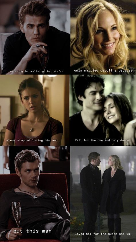 Tvd Klaroline, Vampire Diaries Memes, The Vampire Diaries Characters, Klaus And Caroline, Vampire Diaries Poster, Vampier Diaries, Vampire Diaries Movie, Vampire Diaries Quotes, Vampire Diaries Guys