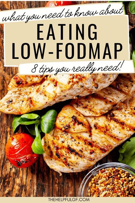 Do you have celiac disease but struggle with symptoms despite following a gluten free diet? Some evidence shows a low fodmap diet may help-- here are the tips you need for following a low fodmap meal plan for individuals with celiac disease. These tips break down the low fodmap diet for beginners. Low Formal Diet, What Is Low Fodmap Diet, Low Fodmap Pantry Staples, Low Fodmap Fast Food Options, Lowfod Map Meal Plan, Low Fodmap Diet For Beginners, Low Fodmap Meal Prep, Fodmap Diet For Beginners, Low Fodmap Meal Plan