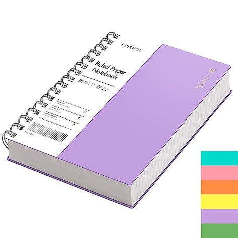 Back To School Supplies Aesthetic, Supplies For College, Purple Notebook, Cherry Products, Daily Planner Book, School Paper Organization, Art School Supplies, Pretty School Supplies, Stationery Obsession