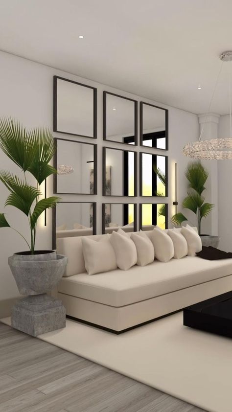 Transform your small cozy rectangle living room layout into a spacious oasis with this stunninggg small room idea. Explore the art of placing mirrors for an expansive feel, stylish wall sconces for ambient lighting, and lighting solutions tailored for apartments! Your dream small living room! . #SmallRoomIdeas #MirrorLivingRoom #WallSconcesLivingRoom #ApartmentLivingRoomDesign #HomeDecor Rectangle Living Room, Apartment Living Room Design, Future Apartment Decor, Apartment Sofa, Living Room Decor Cozy, Home Design Living Room, Apartment Decor Inspiration, Room Idea, Livingroom Layout