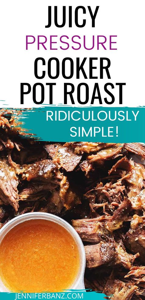 Instapot Chuck Roast, Chuck Roast Pressure Cooker, Top Round Roast Recipe, Tender Pot Roast, Pressure Cooker Roast, Beef Shoulder Roast, Pressure Cooker Pot Roast, Blade Roast, Instant Pot Pot Roast