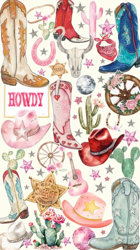 Western cowboy cowgirl themed iPhone wallpaper Pink Cowgirl Aesthetic, Cowgirl Wallpaper, Western Aesthetic Wallpaper, Cute Images For Wallpaper, Country Cow, Western Wallpaper Iphone, World Wallpaper, Horse Wallpaper, Cowgirl Aesthetic