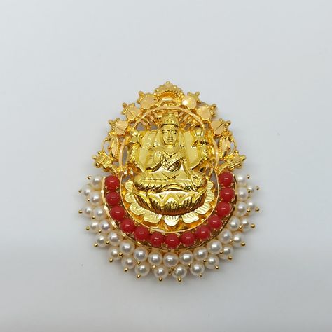 Laxmi Gold Pendant, Laxmidevi Lockets Gold, Coral Pendant Indian Gold, Lakshmi Locket Gold, Gold Laxmi Pendent Designs, Necklaces Gold Simple, Stone Pendent Designs Gold, Gold Lakshmi Pendant Designs, Pearl Pendant Designs Gold