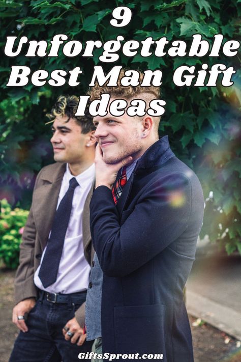 Honor your best man with unforgettable gift ideas. From personalized keepsakes to experience-based presents, these thoughtful choices celebrate his role in your special day. #BestManGifts #WeddingThankYous #UnforgettablePresents Cute Personalized Gifts, Best Man Gift Ideas, Memorable Gift Ideas, Man Gift Ideas, Man Of Honor, Best Man Gift, Men's Day, Best Gifts For Men, A Good Man