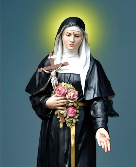 St Rita Of Cascia, St Rose Of Lima, St. Rita, Catholic Beliefs, St Therese Of Lisieux, Mama Mary, Beautiful Landscape Photography, Jesus Photo, Santa Rita