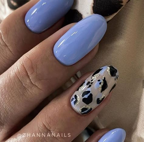 Unghie Sfumate, Fake Nails Designs, Sassy Nails, Leopard Nails, Blue Nail, Fire Nails, Chic Nails, Dope Nails, Purple Nails