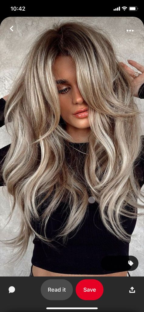 2013 Hair Color Trends, Blond Hair On A Brunette, Bronde Balayage Champagne, Spring 2024 Blonde, Warm Blonde To Cool Blonde, 2024 Blonde Trends, 2023 Blonde Hair Color Trends For Women, Hairstyles Spring 2023, Spring Summer 2024 Hair Trends