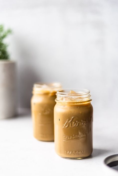 Iced Molasses Milk - Veg Girl RD Molasses Recipes, Blackstrap Molasses, Mary Berry, Iced Drinks, Soy Milk, Vegetarian Recipes Healthy, Healthy Vegetarian, Molasses, Something Else