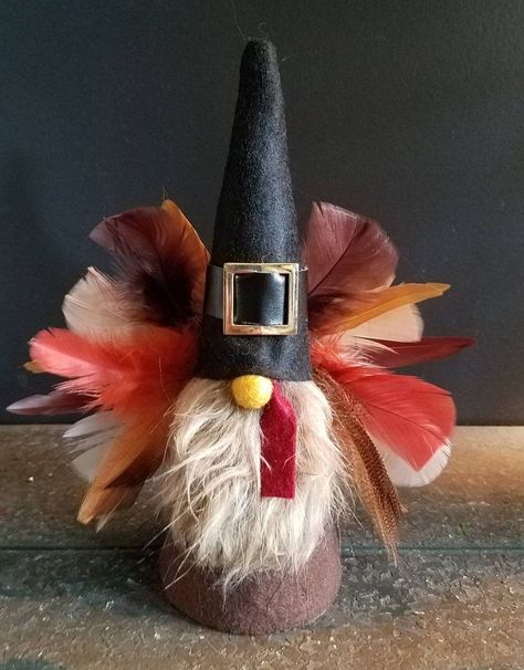 Turkey Gnome, Thanksgiving Gnomes, Thanksgiving Gnome, Gnome Crafts, Gnome Ideas, Holiday Gnomes, Fall Gnomes, Gnome Sweet Gnome, Gnomes Diy